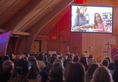 Screenagers documentary viewing at a church