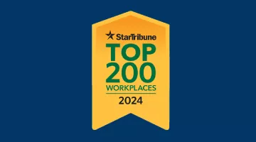 Star Tribune Top 200 Workplace 2024 badge